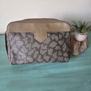 Yves Saint Laurent Brown and Tan Men's Bag